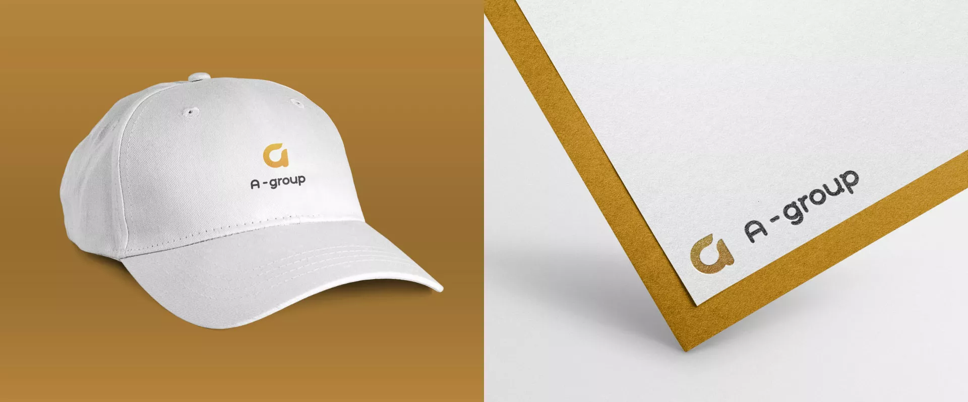 Разработка логотипа для компании «А-ГРУПП» в Куртамыше