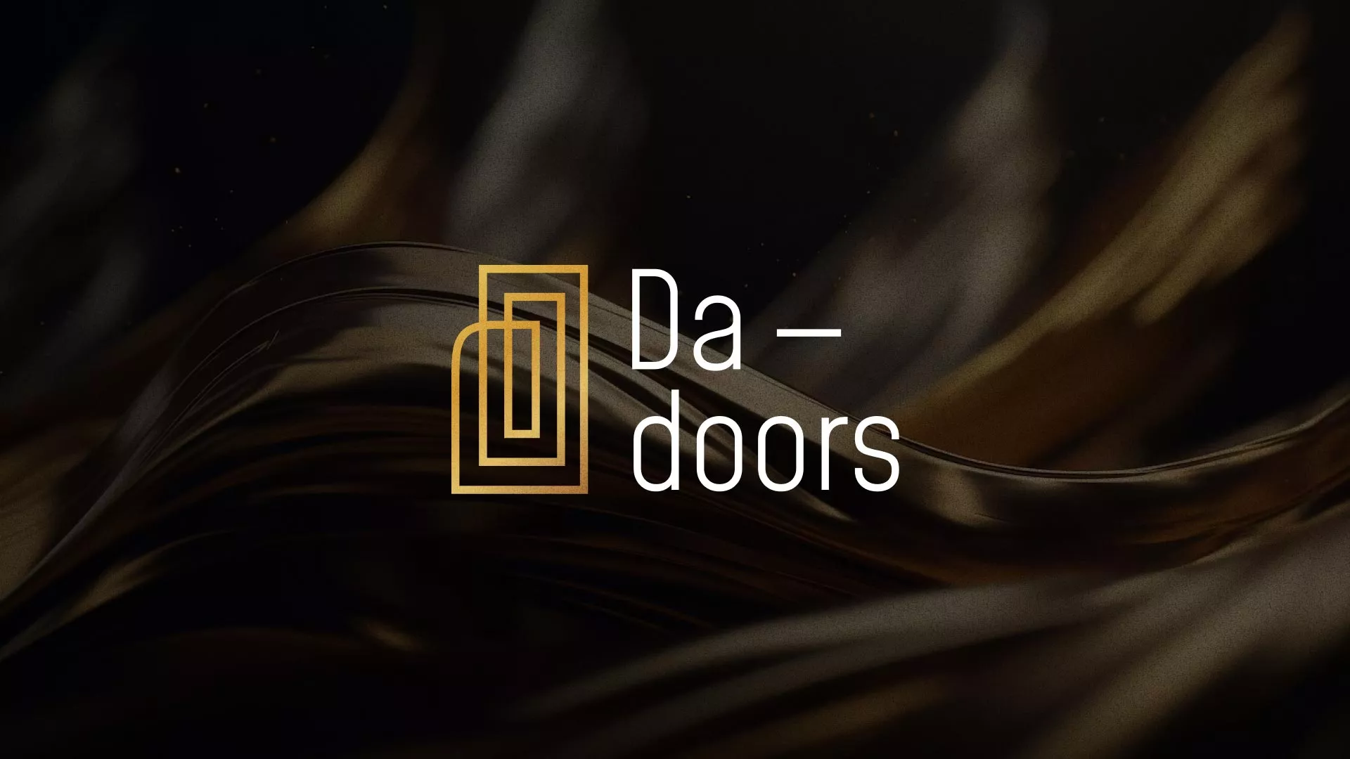 Разработка логотипа для компании «DA-DOORS» в Куртамыше